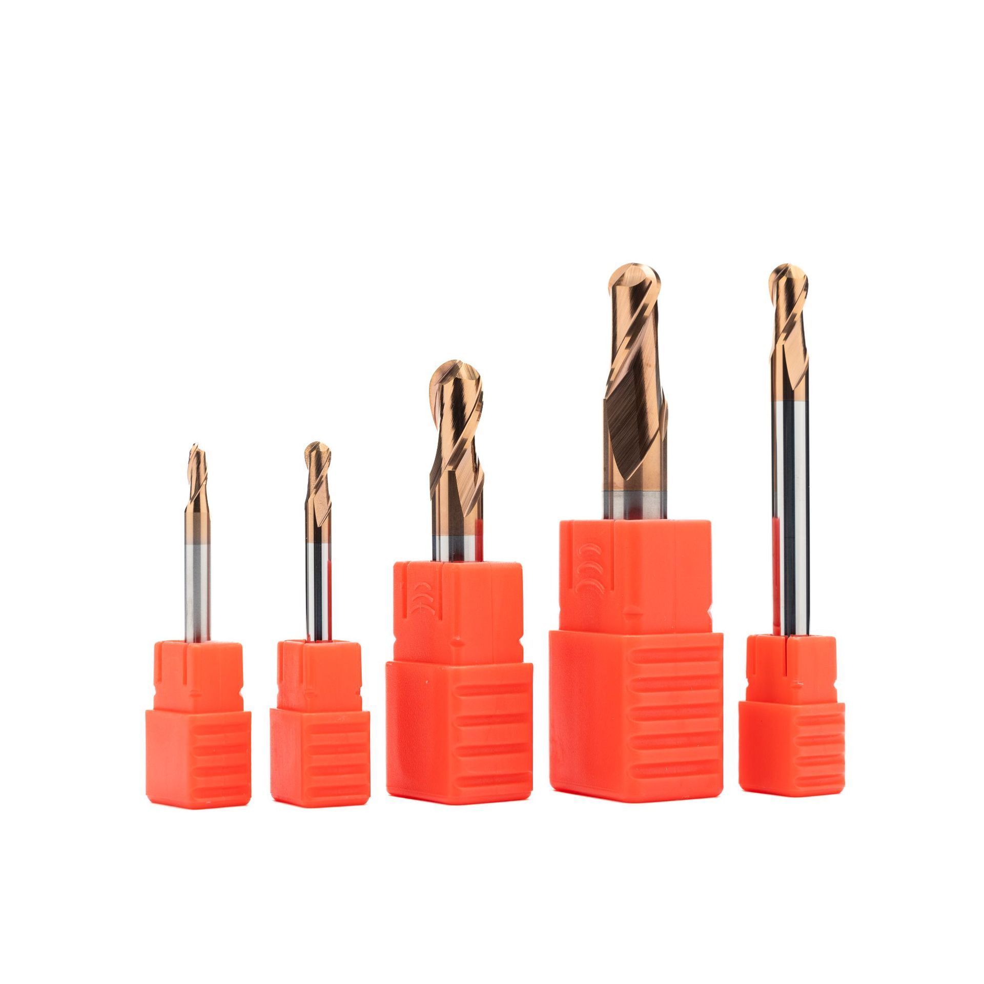 58&deg;2刃球刀硬质合金钨钢球头铣刀直柄球形铣刀CNC数控刀具立铣刀